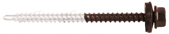 Приобрести качественный Саморез 4,8х70 ПРЕМИУМ RAL8017 (коричневый шоколад) в интернет-магазине Компании Металл профиль.