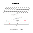 Профилированный лист МП-10x1100-B NormanMP (ПЭ-01-6002-0,5)