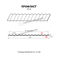 Профлист МЕТАЛЛ ПРОФИЛЬ МП-18х1100-B (MattMP-20-8017-0,5)