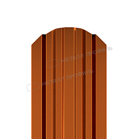 Штакетник металлический МП LАNE-O 16,5х99 (AGNETA-03-Copper\Copper-0.5)