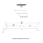 Сайдинг Lбрус-15х240 (ПЭ-01-9002-0.45)