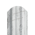 Штакетник металлический МП TRAPEZE-O 16,5х118 (ECOSTEEL_MA-01-Беленый Дуб-0.5)